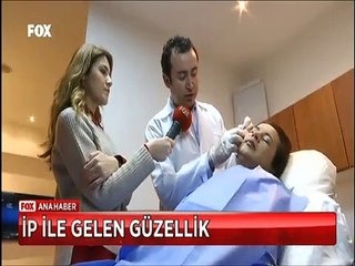 İp ile 30 dakikada gelen Neştersiz güzellik uygulaması