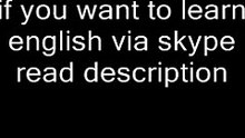 learn english via skype