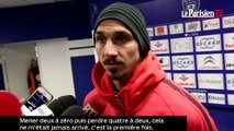 Bastia-PSG (4-2) : pour Ibrahimovic, «il faut se réveiller»