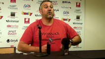 Rugby Top 14 - Christophe Urios réagit après Oyonnax - Montpellier - 1ère partie