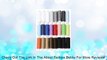 BYKES Set of 24 Assorted Spools of Polyester Sewing Thread Full Size 200 Yards Each Review