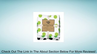 Green Black Dots Flour Sack Towels, Set of 3 - Kay Dee Designs Review