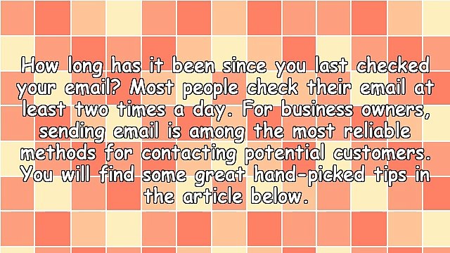 Email Promoting Solutions To Help Your Business Grow