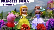 Princess Sofia The First Stories Peppa Pig Play Doh Frozen Elsa Anna Thomas Toys Surprise Eggs Pepa