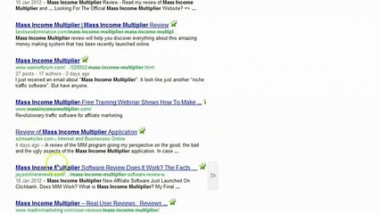 Mass Income Multiplier Review - Do Not Buy Mass Income Multiplier Until You See This!