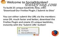 Get 300 Backlinks Everyday - Social Monkee Upgrade.mp4 best free backlink checker for site on