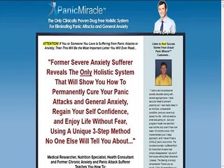 Panic Miracle tm Top Panic amp Anxiety Cure On CB