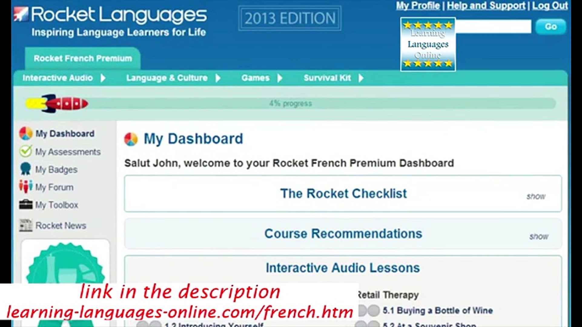 Language English To French