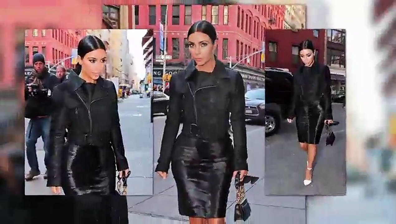 Kim Kardashian Looks ashionable After Announcing A new VisionFor2015