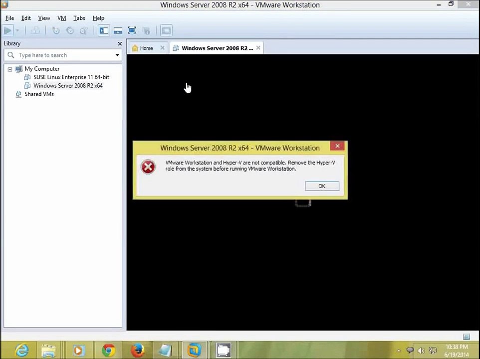 Resolving VMware Workstation and Hyper-V are not compatible Error- Ubuntu Vmware Workstation