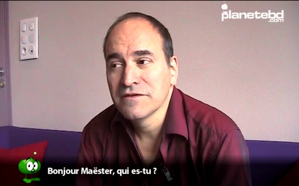 Maëster en interview sur planetebd.com