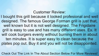 Frigidaire Professional Stainless  5-in-1 Panini Grill / Griddle�1,500 Watts Review