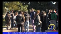 BAT | Scuole al freddo, flash mob degli studenti ad Andria
