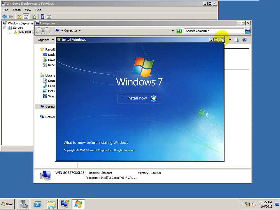 Windows Deployment Service