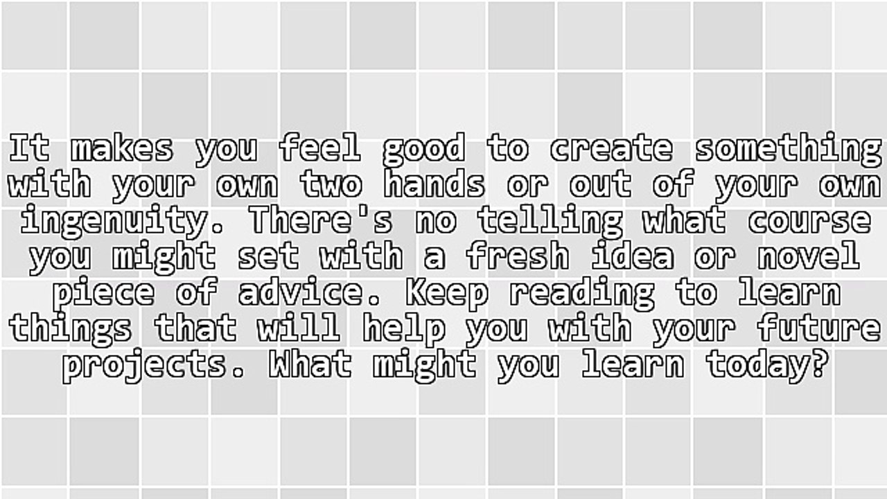 Arts And Crafts Advice You Will Benefit From