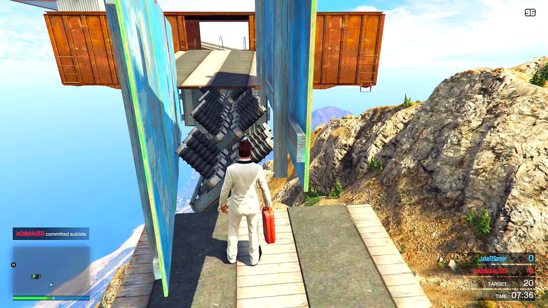 GTA 5 Funny Moments - PARKOUR CHALLLENGE GTA 5 Online - (GTA 5 Funny Moments) GTA 5 Gameplay