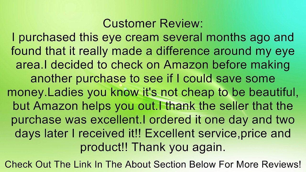 Dr. Denese HydroShield Eye Emulsion Review