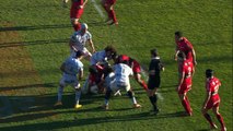 TOP14 - Toulon-Racing: Essai Marc Andreu (RAC) - J16 - Saison 2014/2015