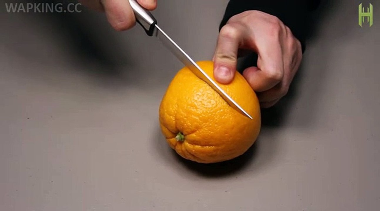 Make a Lamp From Orange In 1 Minute-Entertainment & Fun Vidoes