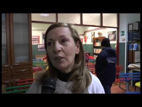 Napoli - L'associazione Ciro Esposito nella scuole di Forcella -2- (10.01.15)