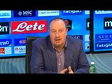 Napoli - Arriva la Juve. La conferenza stampa di Benitez  -2-(10.01.15)