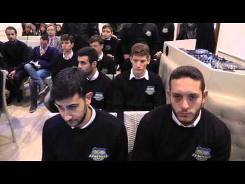 Napoli - Presentata la squadra di pallanuoto Cesport (10.01.15)