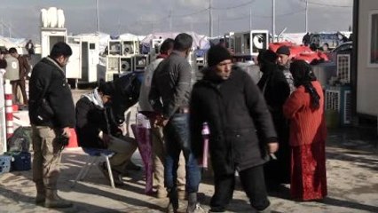 Kızılay'dan Irak'taki Sığınmacılara "Sıcak Yardım"