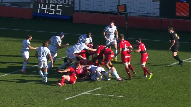 TOP14 - Toulon-Racing: Essai Juanne Smith (TLN) - J16 - Saison 2014/2015