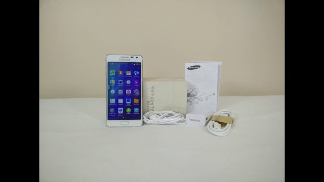 Samsung Galaxy Alpha CLONE - REPLICA - Unboxing