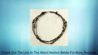 Anklet, Triple Stranded - Indonesian Tradewind Beads, Strong Cotton Cord Review