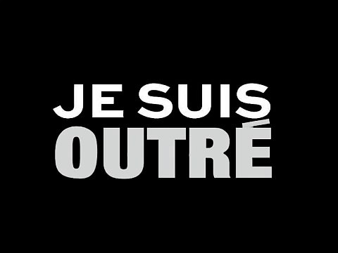 MANIF je suis CHARLIE en plein vigipirate maximum : JE SUIS OUTRE