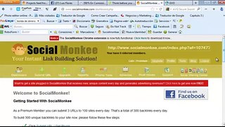 Como Generar 100 Backlinks Con Social Monkee