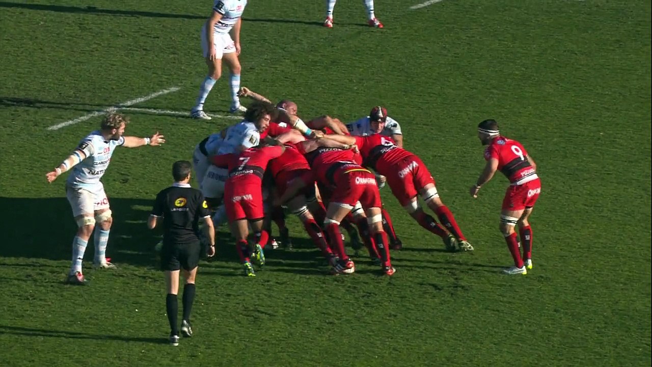TOP14 - Toulon-Racing: Essai Bryan Habana (TLN) - J16 - Saison 2014/2015