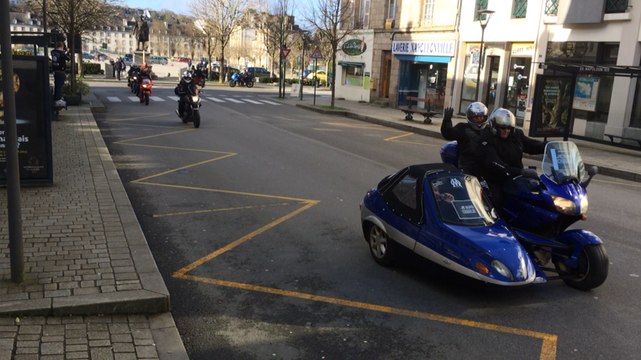 Charlie Hebdo : Les motards solidaires