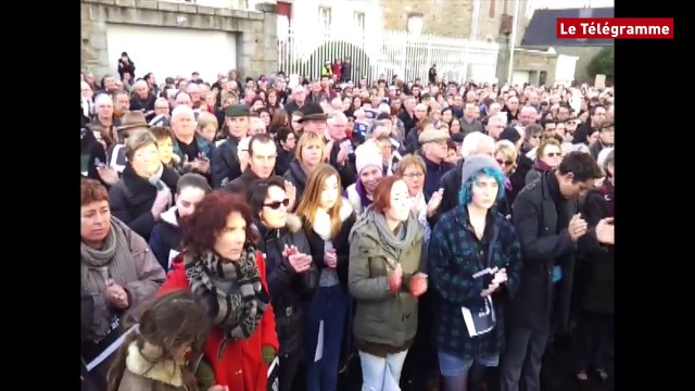 Guingamp. Plus de 5.000 personnes pour Charlie