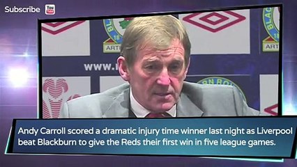 Dalglish hails Liverpool win  -  Van Persie to stay at Arsenal - April 11