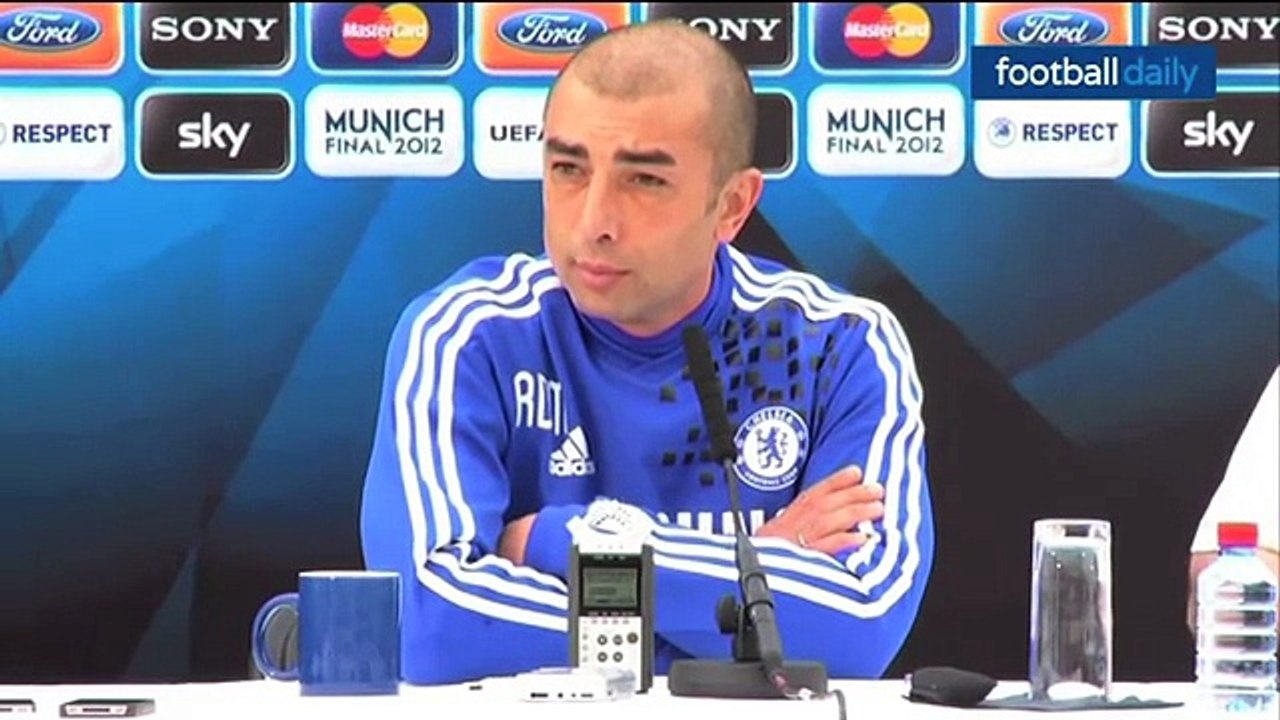 Di Matteo 'We can make history' - UEFA Champions League Final Bayern Munich v Chelsea