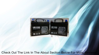 Shoprider U1 Battery for Scooters - 2 Pack Review