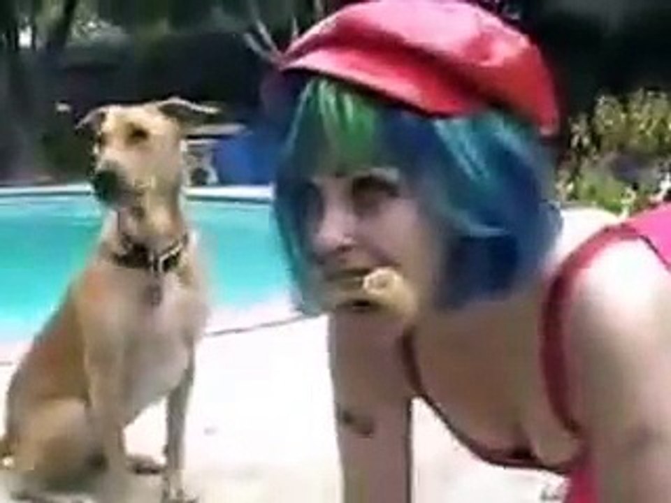 A dog, A Lady, and a Bone Twisted!