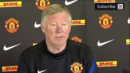 Ferguson Pre Match - Man United vs Aston Villa