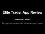 Elite Trader App Review - SCAM!