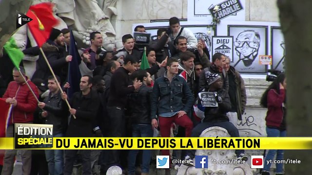 La Marseillaise, place de la République, à Paris