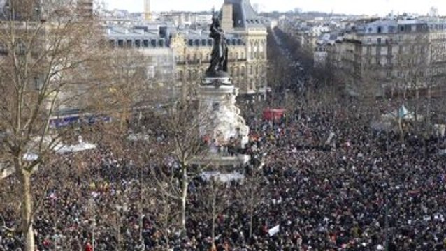 Tüm Dünyanın Beklediği Paris'teki Tarihi Yürüyüş Başladı