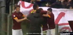 Francesco Totti 2 nd Goal AS Roma 2 - 2 Lazio Seria A 11-1-2015