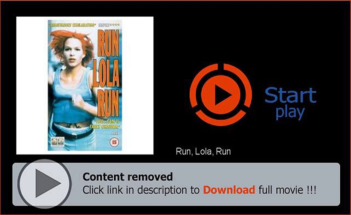Run, Lola, Run Film Full Download