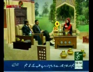Hasnain Nazish II  in Such Savera 26-05-14