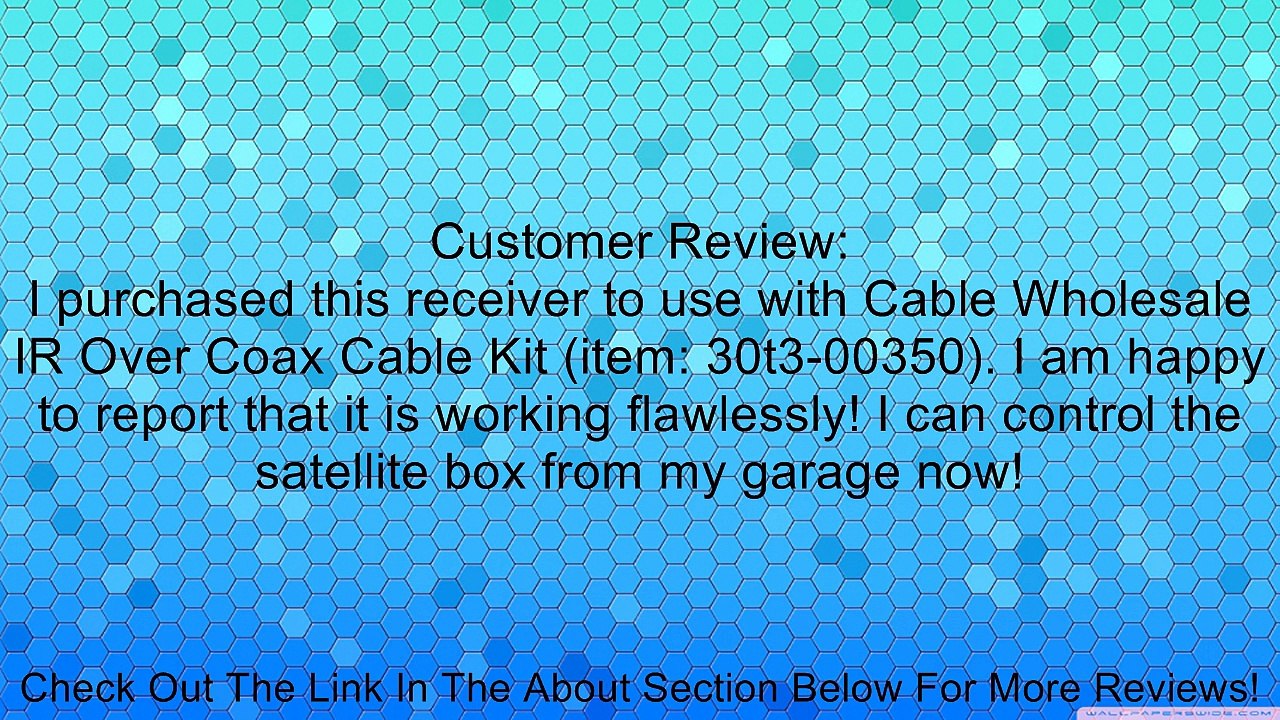 Surface Mount Mini IR Receiver (dual band) (332-600) - Review