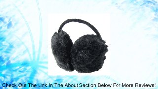 Woman Black Plush Winter Ear Warmer Cover Earmuffs Review