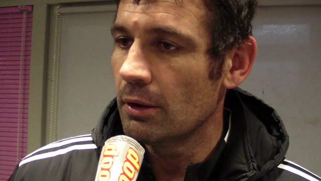 Rugby Fédérale 1 - Laurent Mignot après USB - Chalon