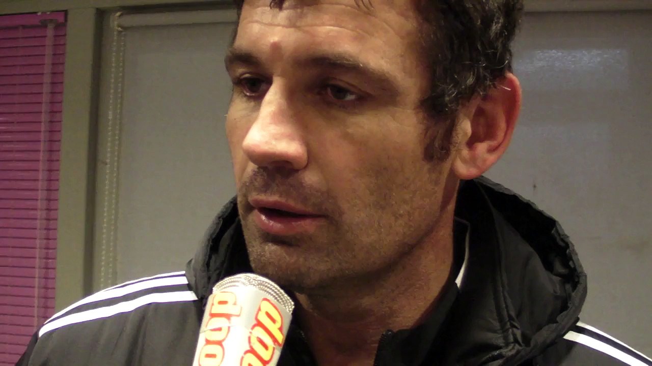 Rugby Fédérale 1 - Laurent Mignot après USB - Chalon